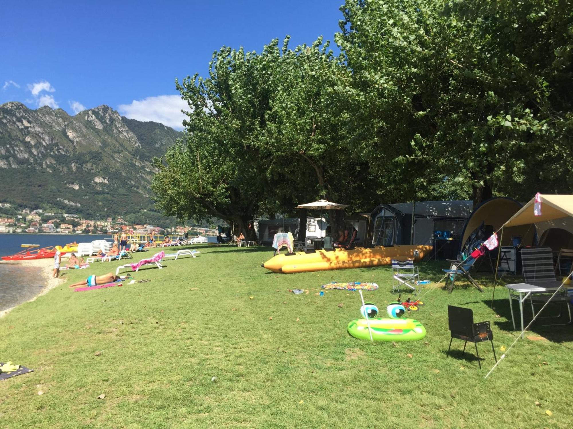 Glamping Camping Rivabella Lecco Extérieur photo