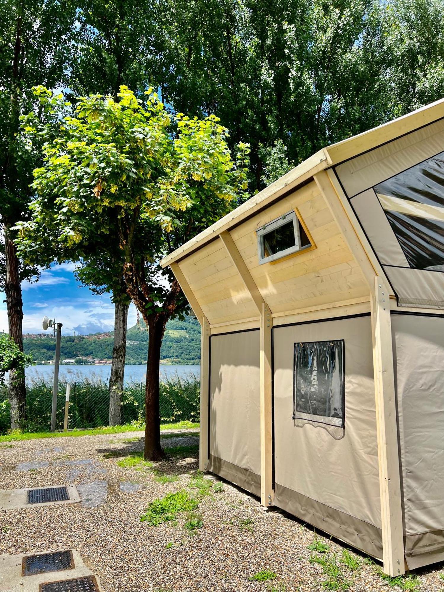 Glamping Camping Rivabella Lecco Extérieur photo