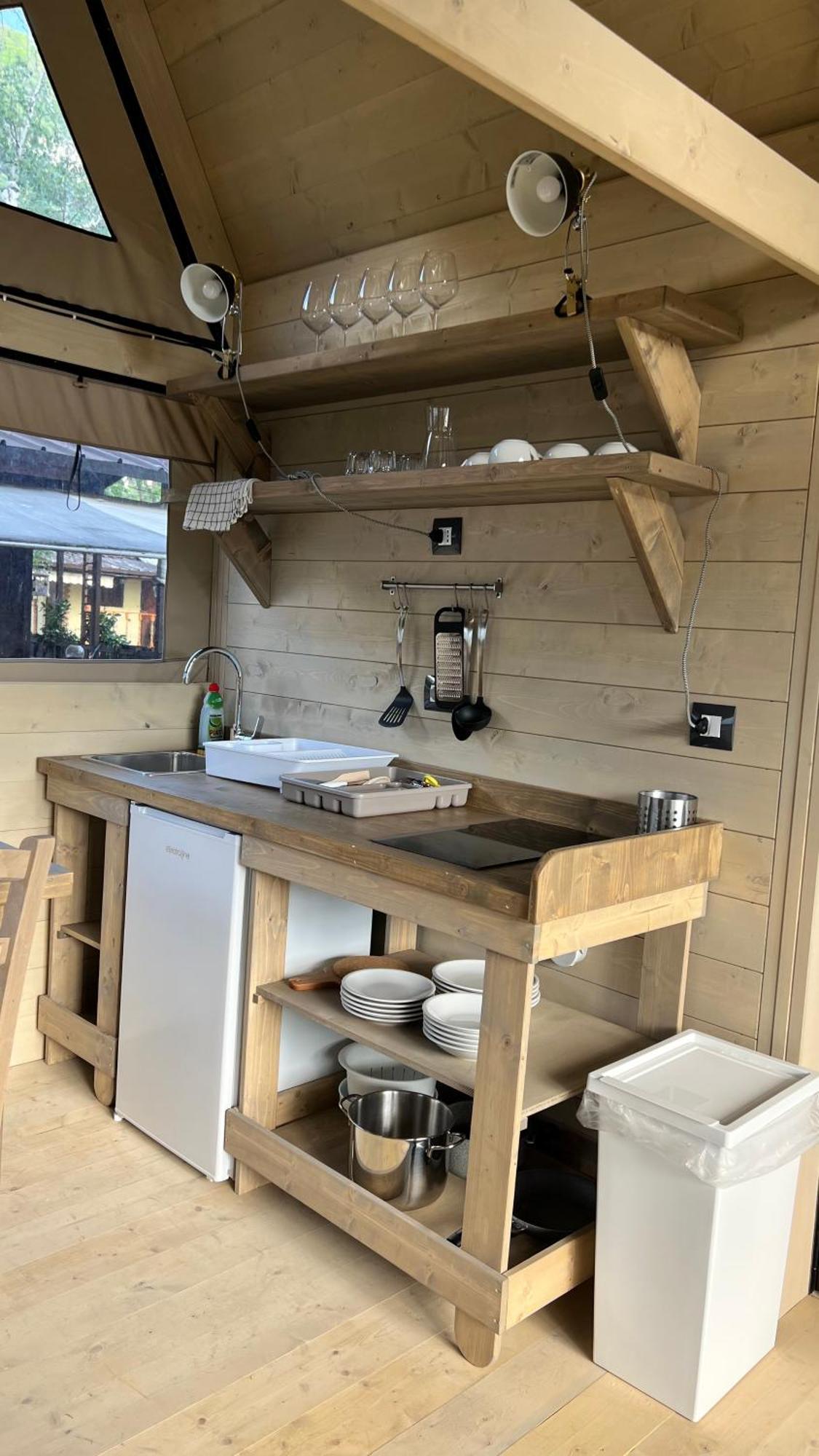 Glamping Camping Rivabella Lecco Extérieur photo