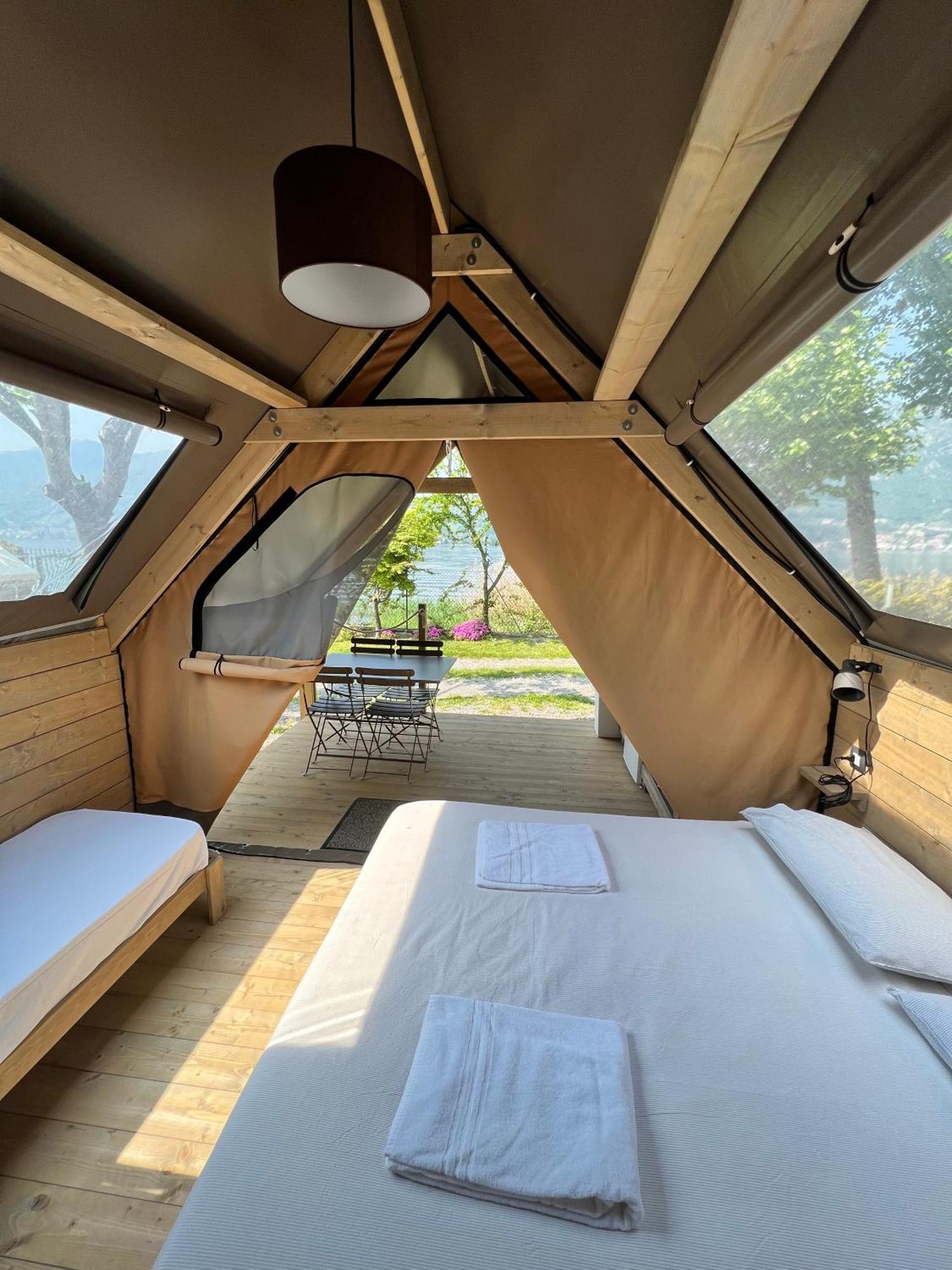 Glamping Camping Rivabella Lecco Extérieur photo
