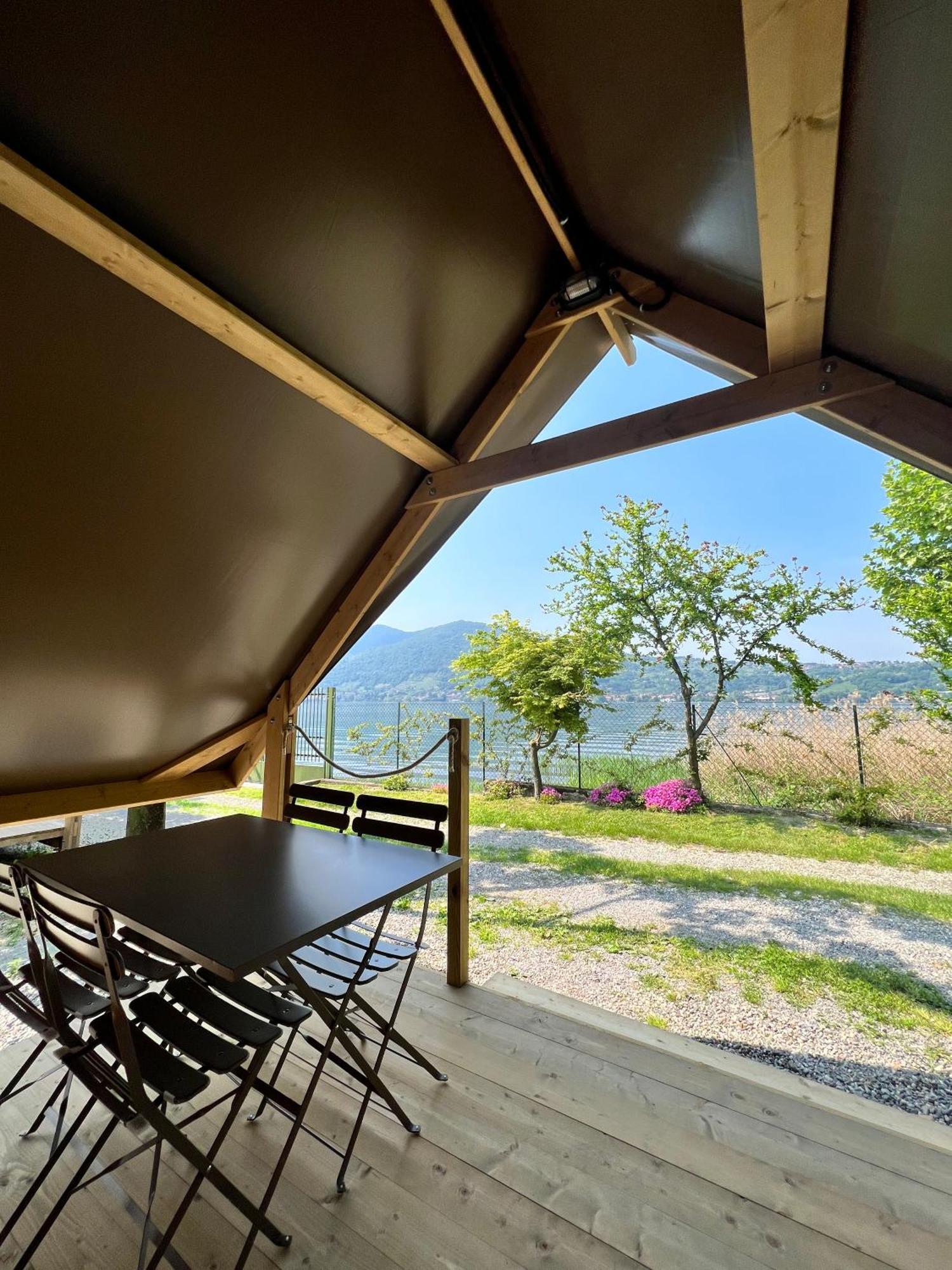 Glamping Camping Rivabella Lecco Extérieur photo