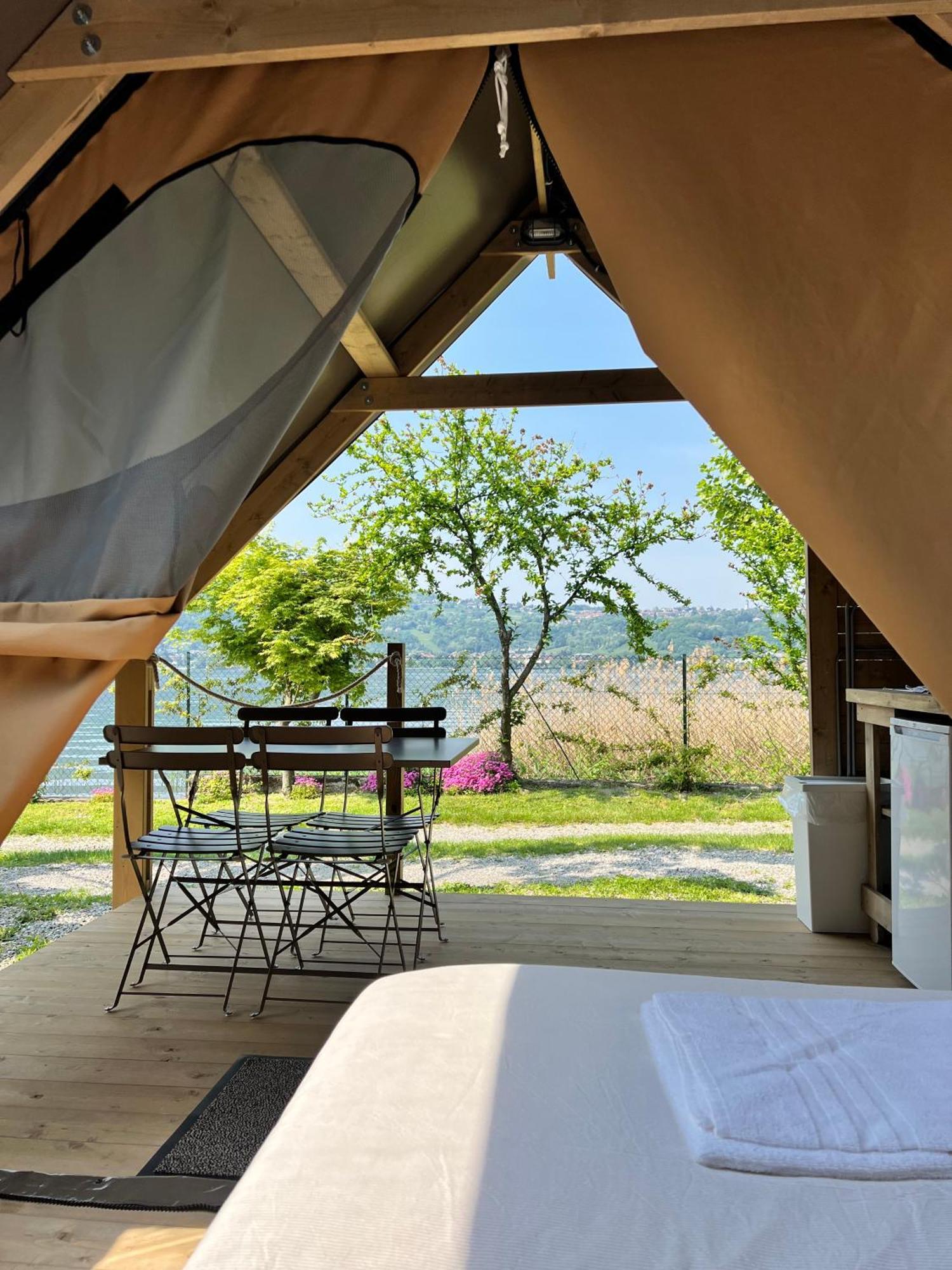 Glamping Camping Rivabella Lecco Extérieur photo