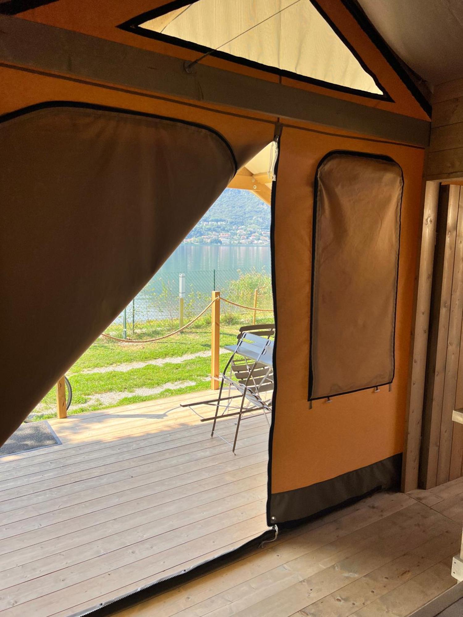 Glamping Camping Rivabella Lecco Extérieur photo