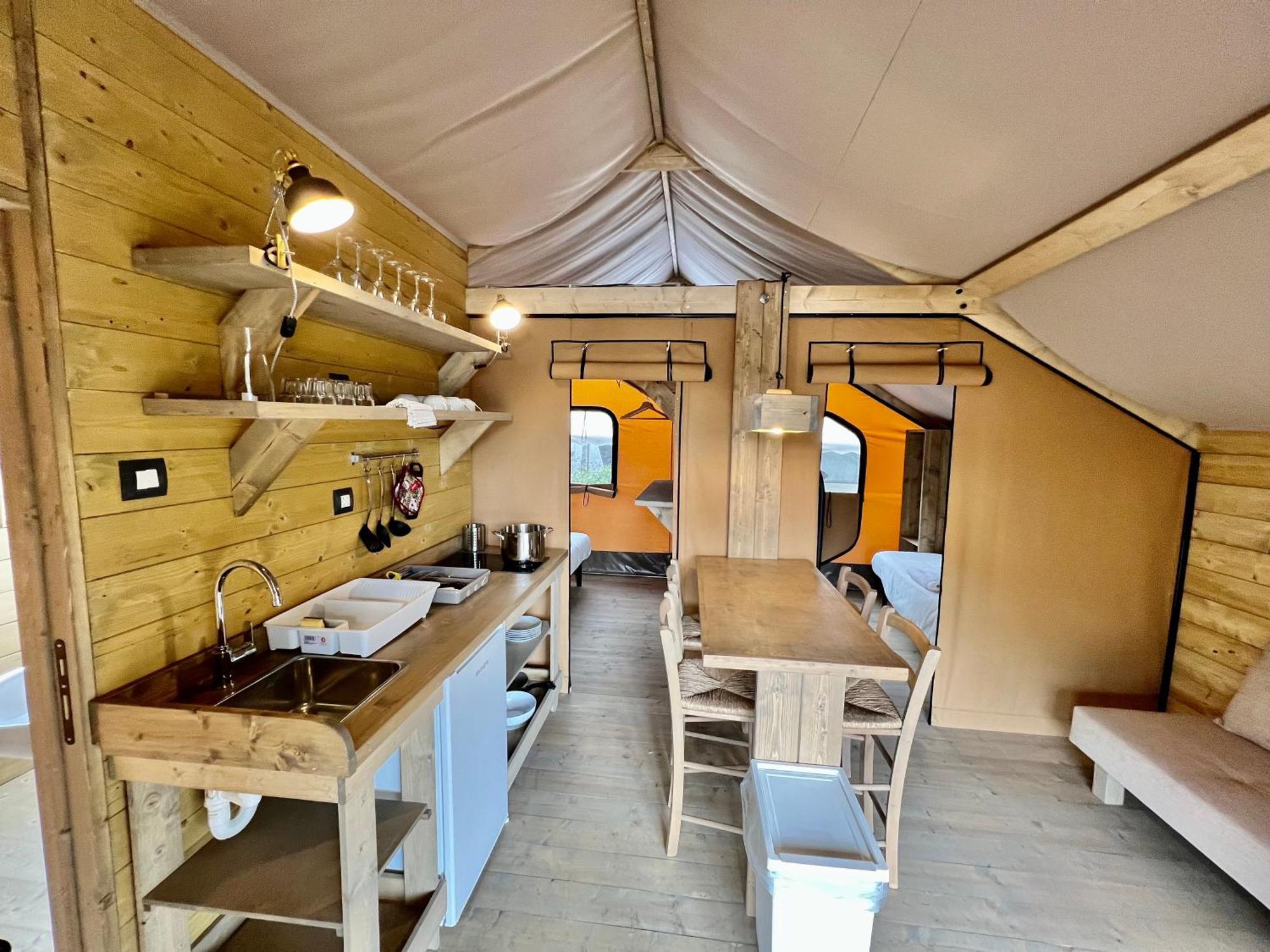 Glamping Camping Rivabella Lecco Extérieur photo