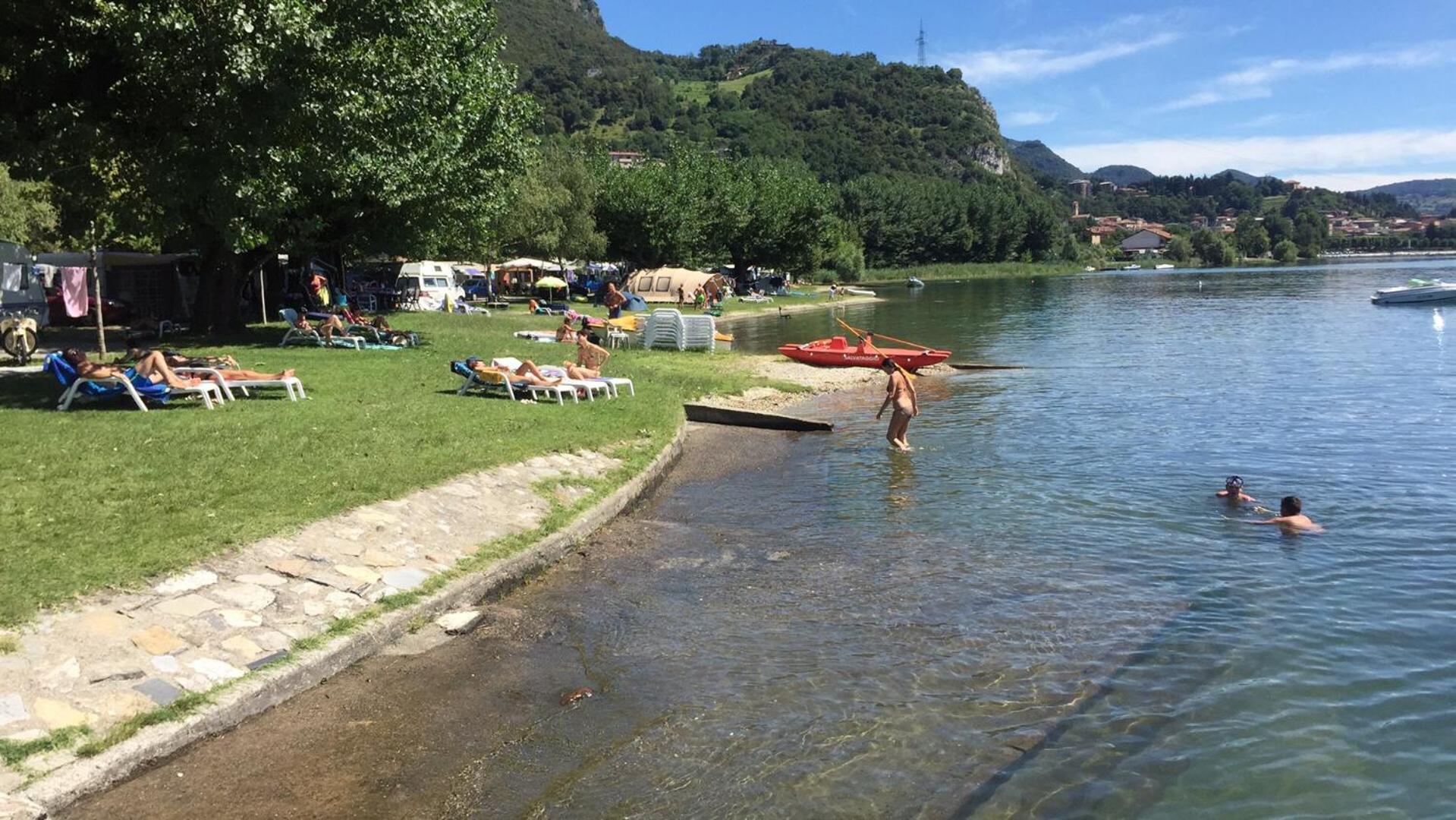 Glamping Camping Rivabella Lecco Extérieur photo