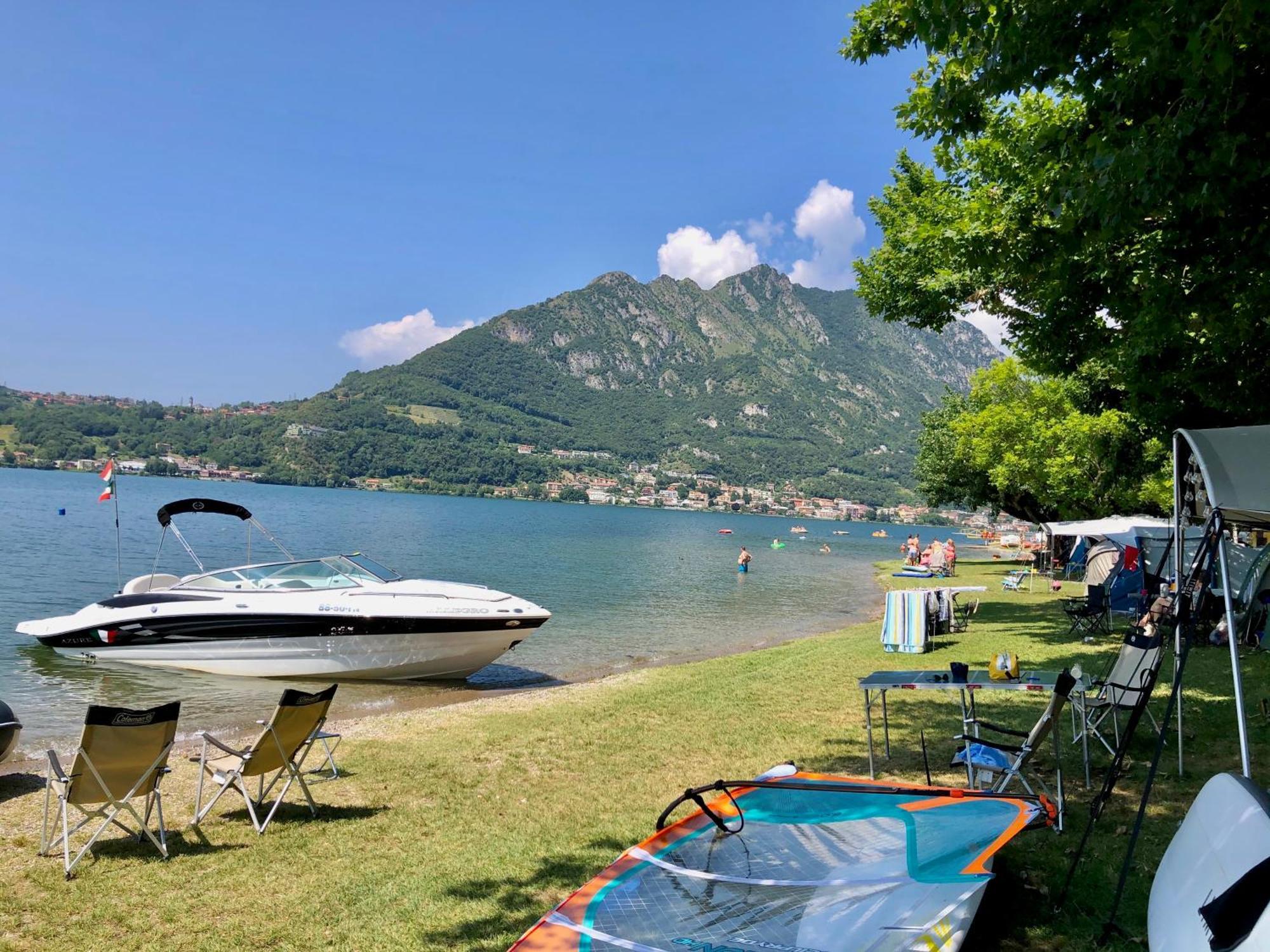 Glamping Camping Rivabella Lecco Extérieur photo